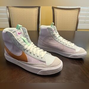 New Nike Blazer Mid 77 Lilac Sneaker Shoes